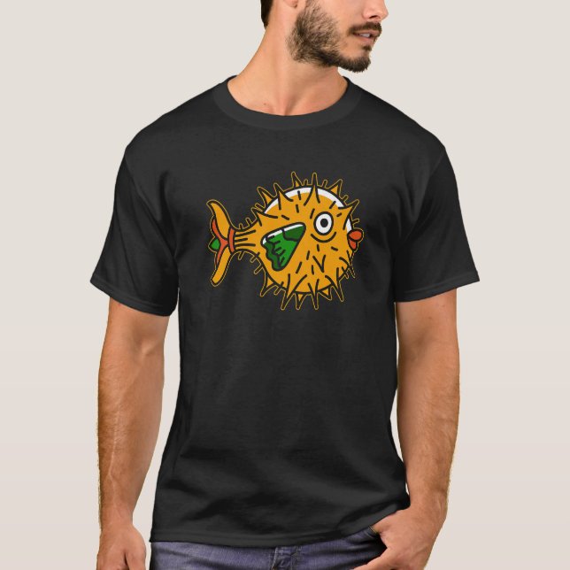 Camiseta Blowfish Dank Meme Cute Sea Fish Pufferfish (Anverso)