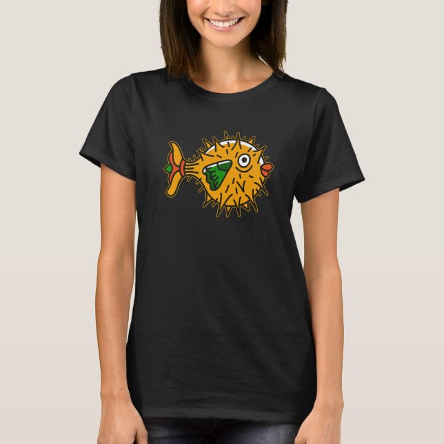 Camiseta Blowfish Dank Meme Cute Sea Fish Pufferfish (Anverso)