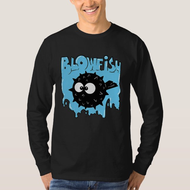 Camiseta Blowfish  Marine Animals (Anverso)