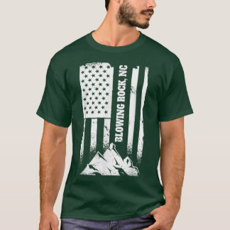 Camiseta Blowing Rock NC North Carolina American Patriotic