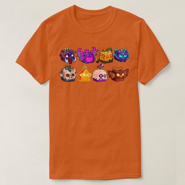 Camiseta Blox Fruit Game Essential (Diseño del anverso)