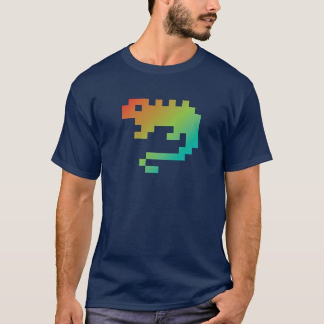 Camiseta Bloxels Chameleon (Anverso)