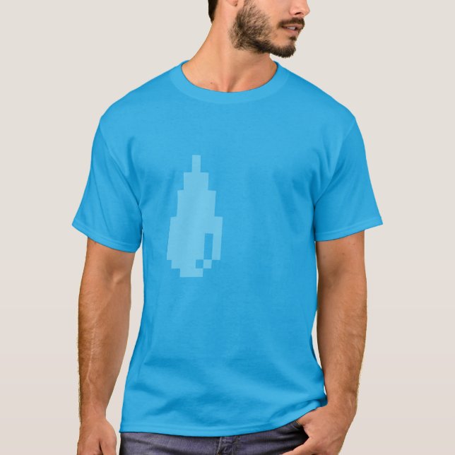 Camiseta Bloxels Droplet (Anverso)