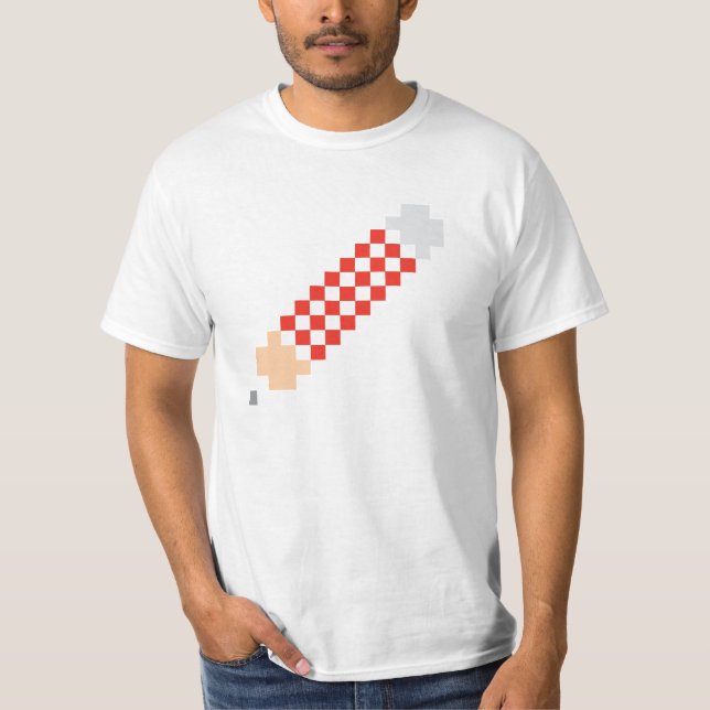 Camiseta Bloxels Pencil (Anverso)