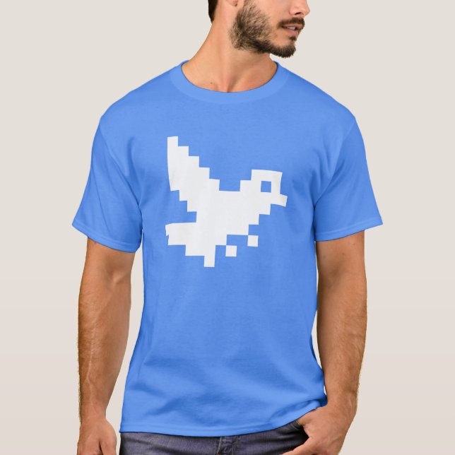 Camiseta Bloxels Pigeon (Anverso)