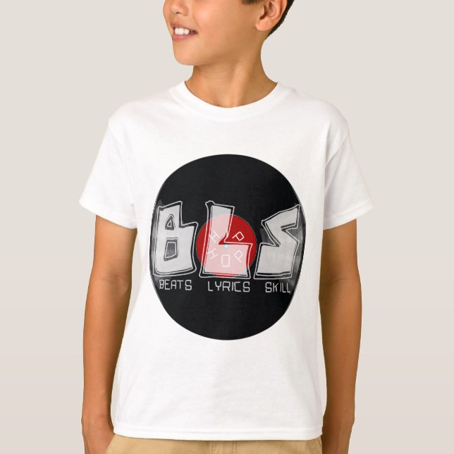 Camiseta BLS supera la habilidad de la letra HIP HOP (Anverso)