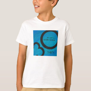 Camiseta Blue 30 Decade Birthday
