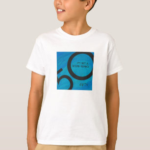 Camiseta Blue 50 Decade Birthday