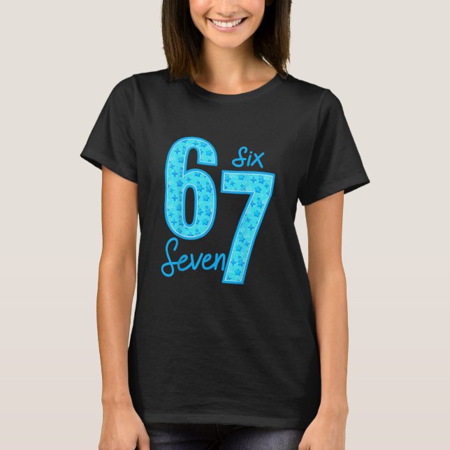 Camiseta Blue 67 Funny Meme  (Anverso)