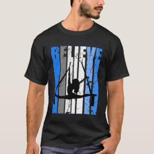Camiseta Blue Air Yoga Dance Air Yoga Creer Motivar Da