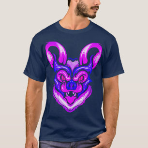 Camiseta Blue And Purple Scary Evil Bat Halloween