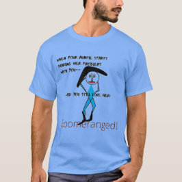 Camiseta Blue 'Auntie Love' Long Sleeve Boomeranged