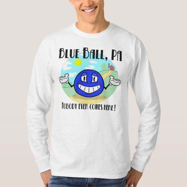 Camiseta Blue Ball, Pennsylvania (Anverso)