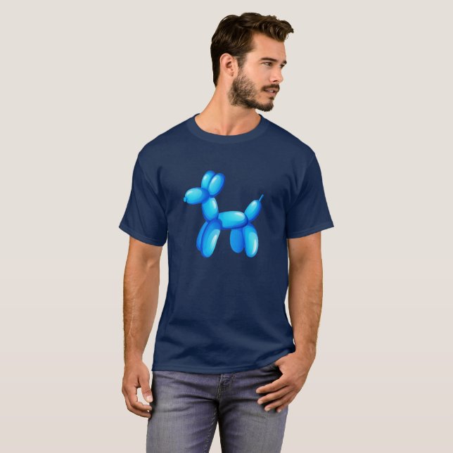 Camiseta Blue Balloon Animal Dog (Anverso completo)