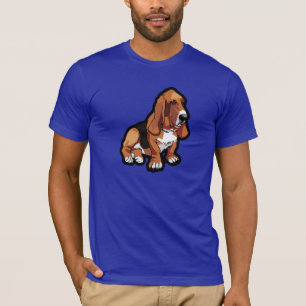 Camiseta Blue Basset Hound