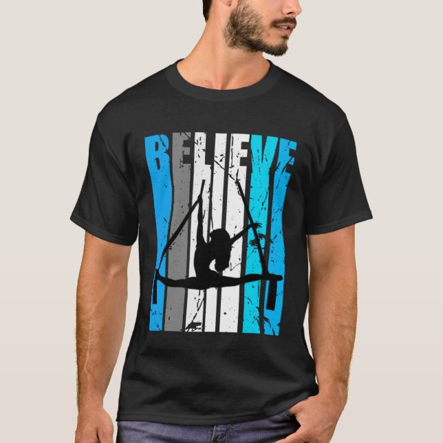 Camiseta Blue Believe Air Dancer Motivational Girls Dance R (Anverso)