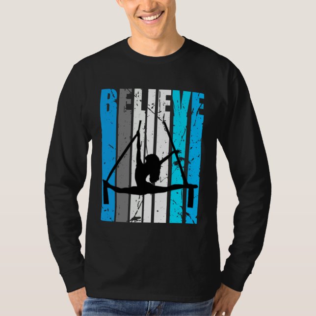 Camiseta Blue Believe Air Dancer Motivational Girls Dance R (Anverso)