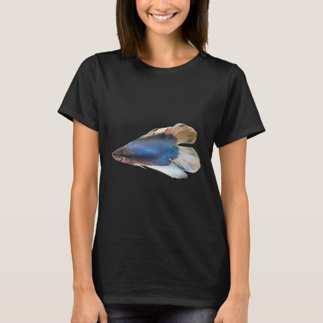 Camiseta Blue Betta Fish (Anverso)