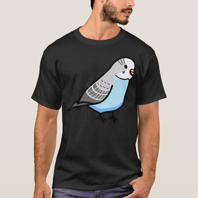 Camiseta Blue Budgie (Anverso)