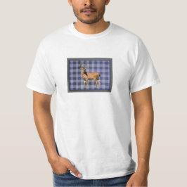 Camiseta Blue Buffalo Plaid Wild Deer