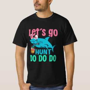 Camiseta Blue Bunny Ears Cacería de Huevo de Pascua de Tibu