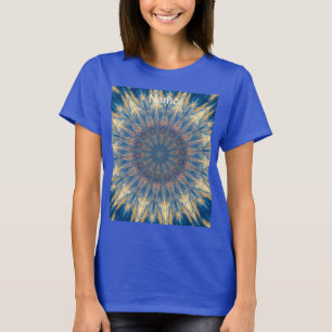 Camiseta Blue Chakra Kaleidoscope Thunder_Cove