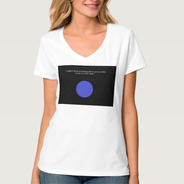 Camiseta Blue Circle (Anverso)