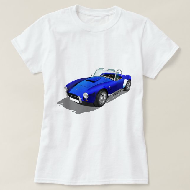 Camiseta Blue Cobra Car (Diseño del anverso)
