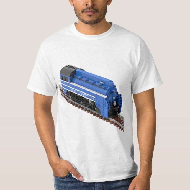 Camiseta Blue Compressed Air Locomotive (Anverso)
