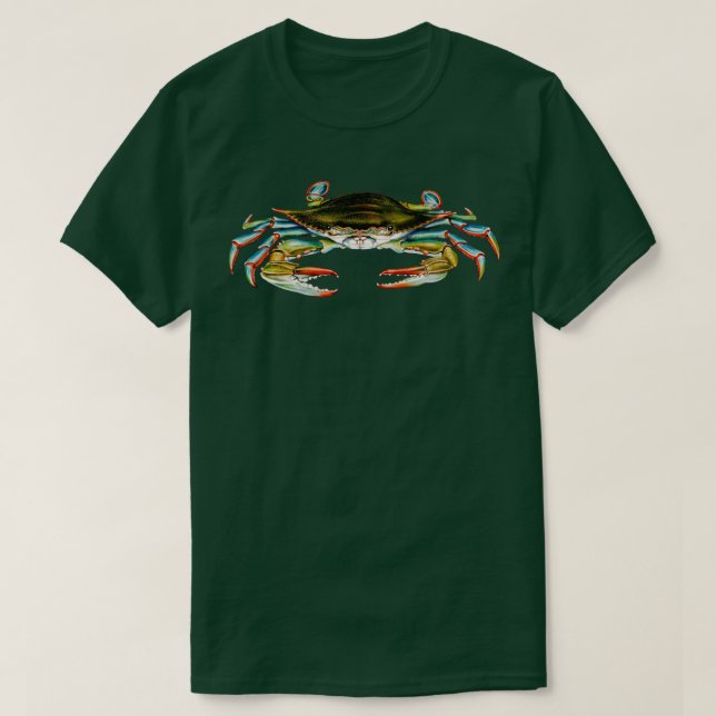 Camiseta Blue Crab TShirt (Diseño del anverso)