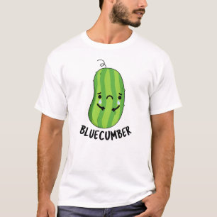 Camiseta Blue cumber Funny Sad Veggie Cucumber Pun
