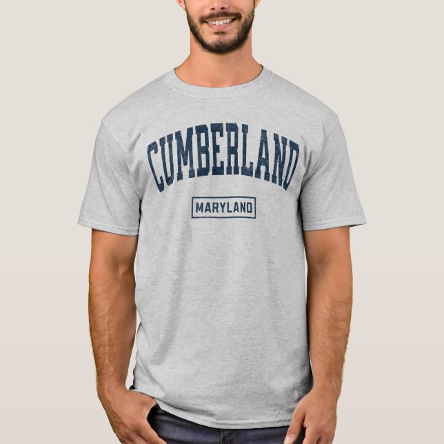 Camiseta Blue Cumberland Maryland MD (Anverso)