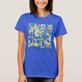 Camiseta Blue Daisy