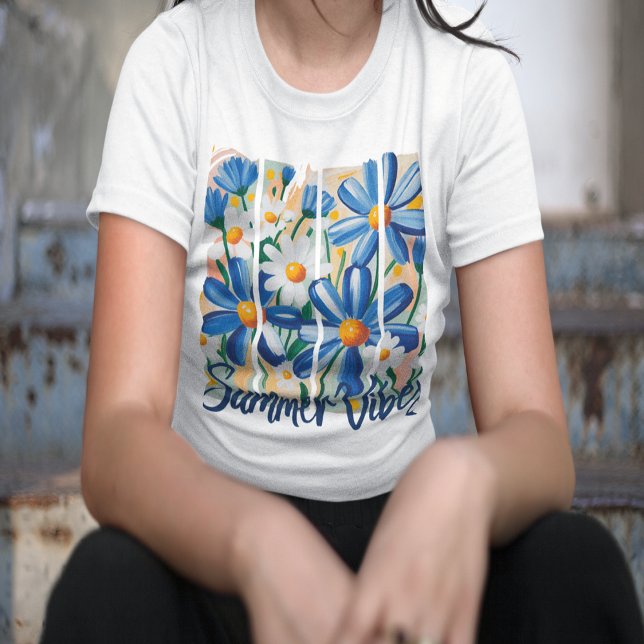 Camiseta Blue Daisy (Blue Daisy T-Shirt)