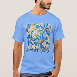 Camiseta Blue Daisy
