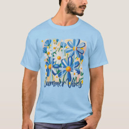 Camiseta Blue Daisy