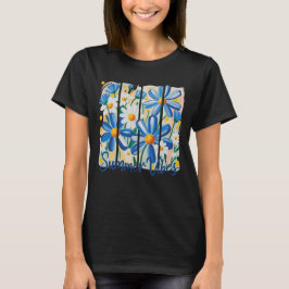 Camiseta Blue Daisy