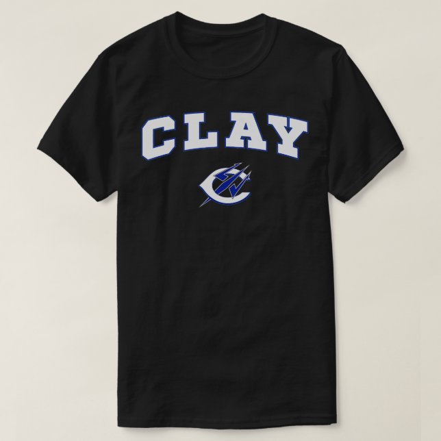 Camiseta Blue Devils de la escuela secundaria Clay (Diseño del anverso)