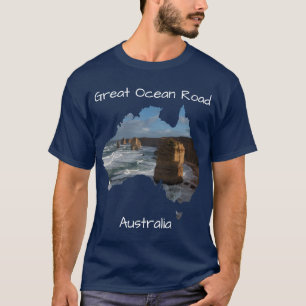 Camiseta Blue Doce Apóstoles Great Ocean Road Australia
