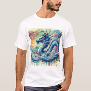Camiseta Blue Dragon 300724AREF141 - Watercolor