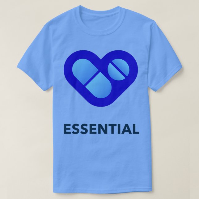 CAMISETA BLUE ESSENTIAL 1 (Diseño del anverso)