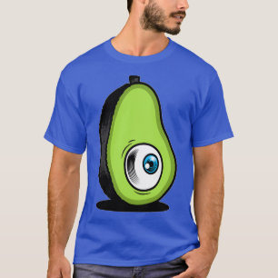 Camiseta Blue Eye Aguacate Slice Fruit Organic and Healthy