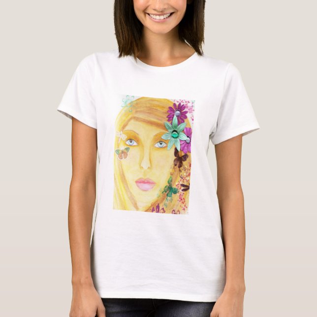 Camiseta Blue Eyed Girl (Anverso)