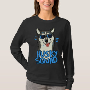 Camiseta Blue Eyed Husky Best Husky Dad