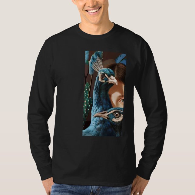 Camiseta Blue Eyed Peacock (Anverso)