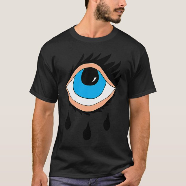 Camiseta Blue Eyes Black tears (Anverso)