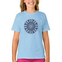 Blue Feather Mandala