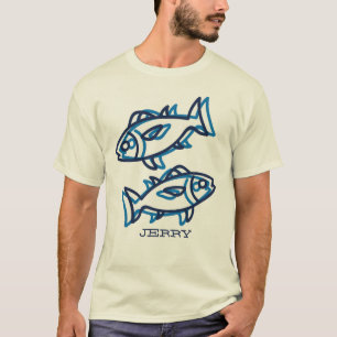 Camiseta Blue Fish Nautical