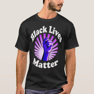 Camiseta Blue Fist Black Lives Matter BLM
