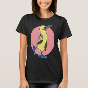 Camiseta Blue Foottutux Funky Dancing Sea Bird